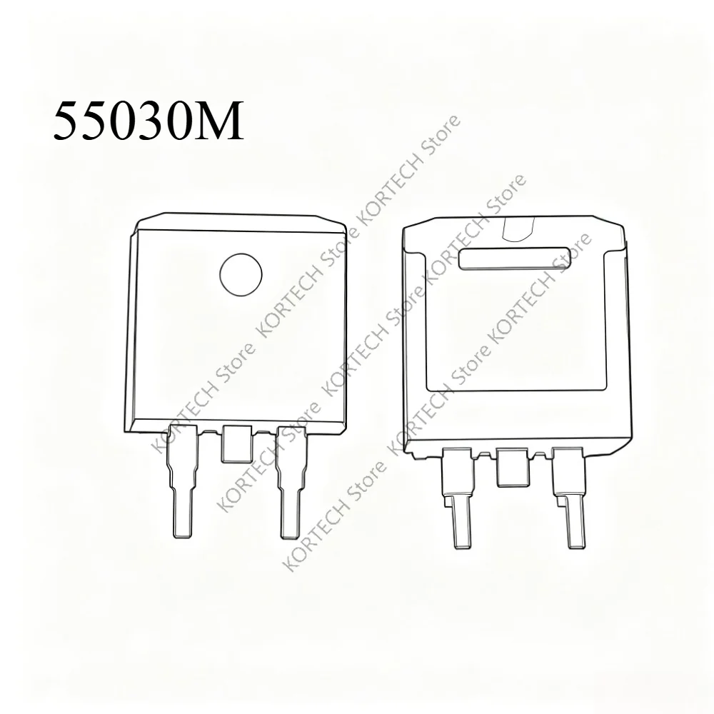 100pcs/Lot Original 55030M 5503DM TO-263 Car ignition driver tube Transistor Car engine computer board