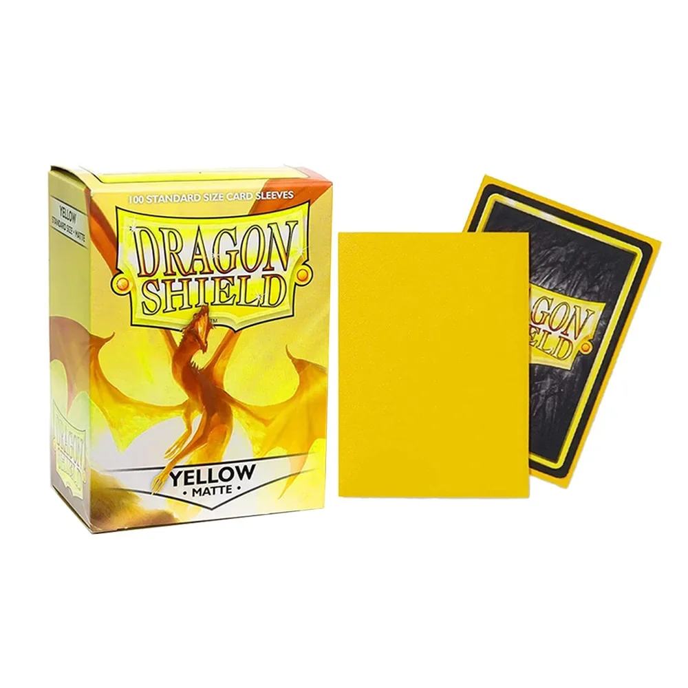 100 pz/scatola 66*91cm Matte card Sleeves Dragon Shield Cards Cover Cards Protector per Magic PKM/Star Reals giochi da tavolo