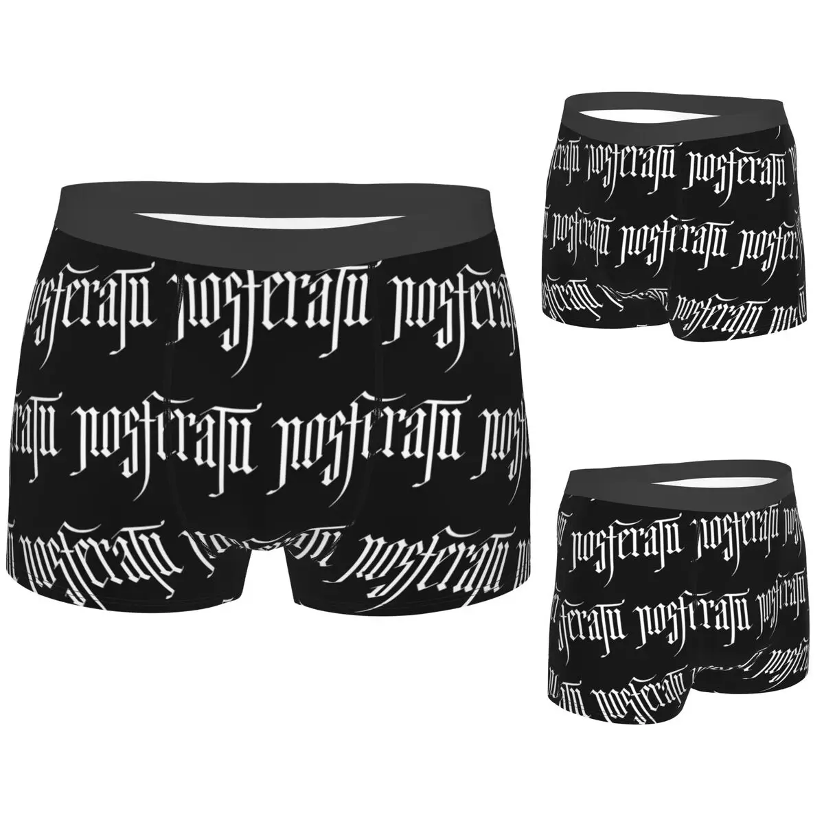 

Boxer Underpants Shorts Nosferatu 2024 Movie Logo Panties Male Breathable Underwear for Homme Man Boyfriend Gift