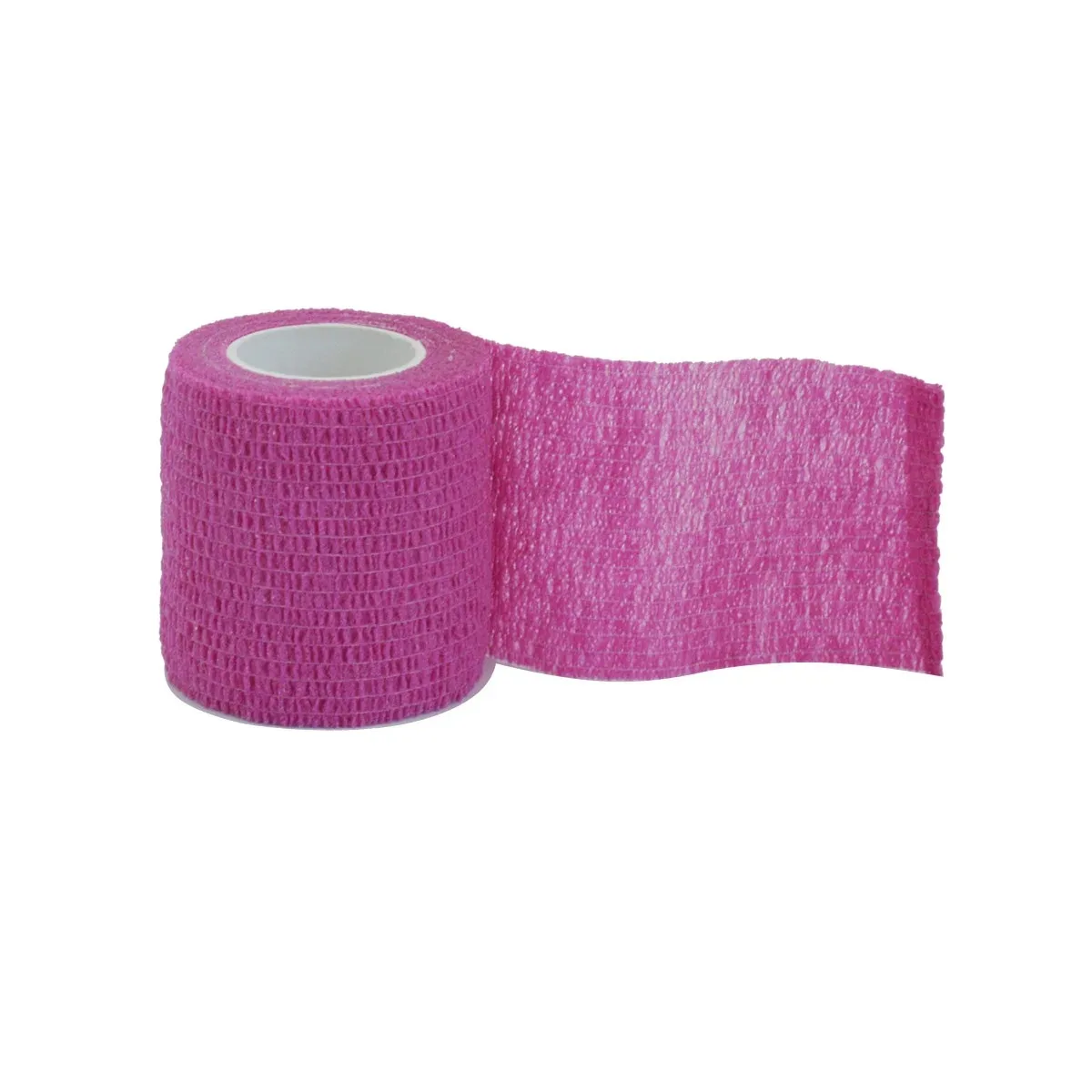 1/6/12Pcs Pink Self Adhesive Elastic Bandage 4.6m Color Sports Wrap Tape for Finger Joint Knee First Aid Tape