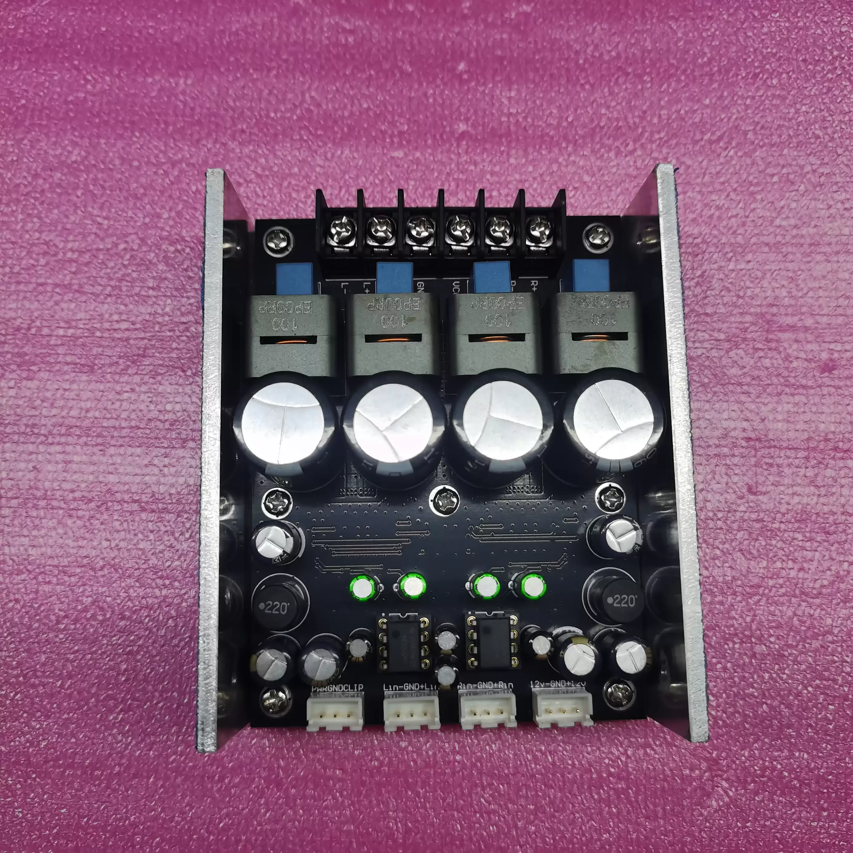 TPA3255 Digital Amplifier Board PBTL Dual Chip Balanced Input PFFB Feedback 600W+600W