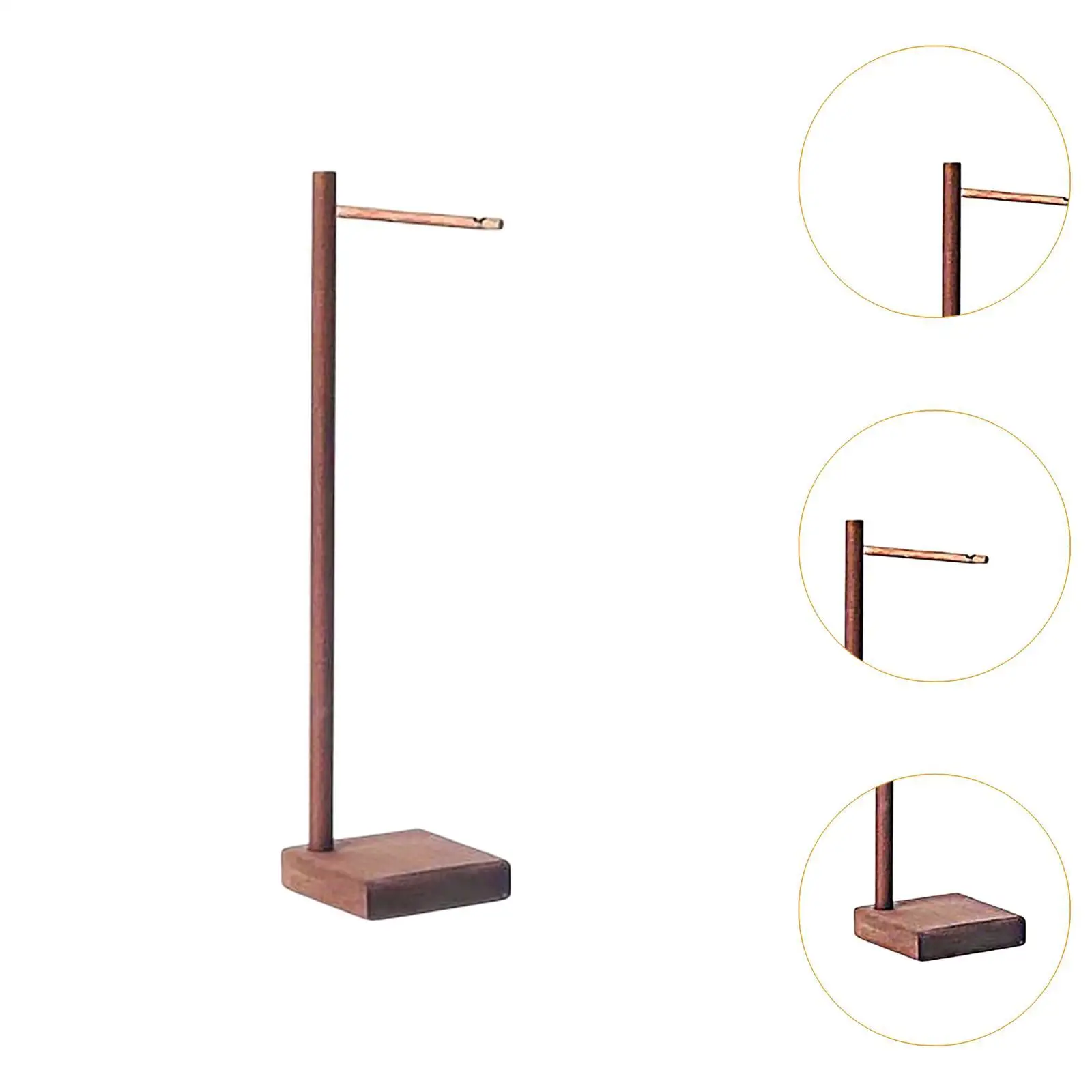 Multifunctional Wind Chime Stand Wood Display Hanger Holder for Garden Wedding Home Wind Pendant