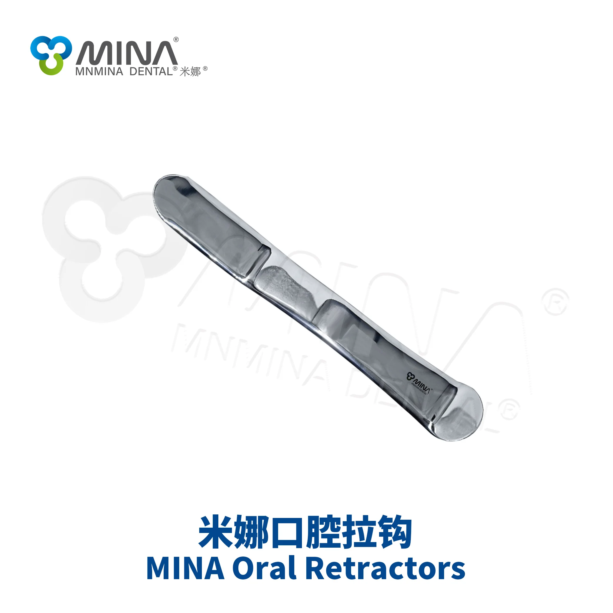 MINA Korean Import Manual Dental Implant Instruments Stainless Steel Oral Retractors