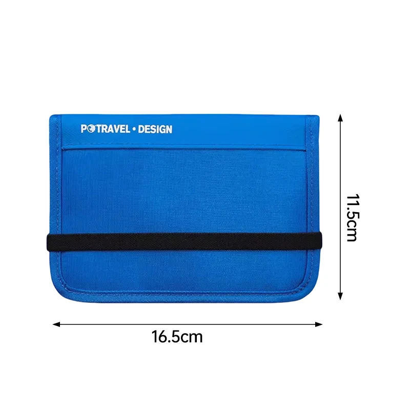 Anti-Theft Travel Passport Wallet Neck Bag Waterproof Men RFID Blocking Card Phone Pouch Women Mini Crossbody Bag Nylon Handbag