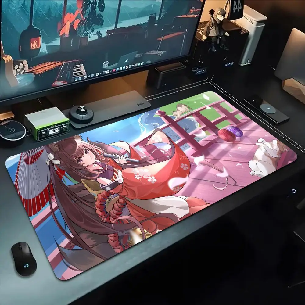 

amagi azur lane Mouse Pad 500X1000 mm Large Gaming Mousepad Gamer XL Rubber Otaku Keyboard Pad Laptop Desk Mat