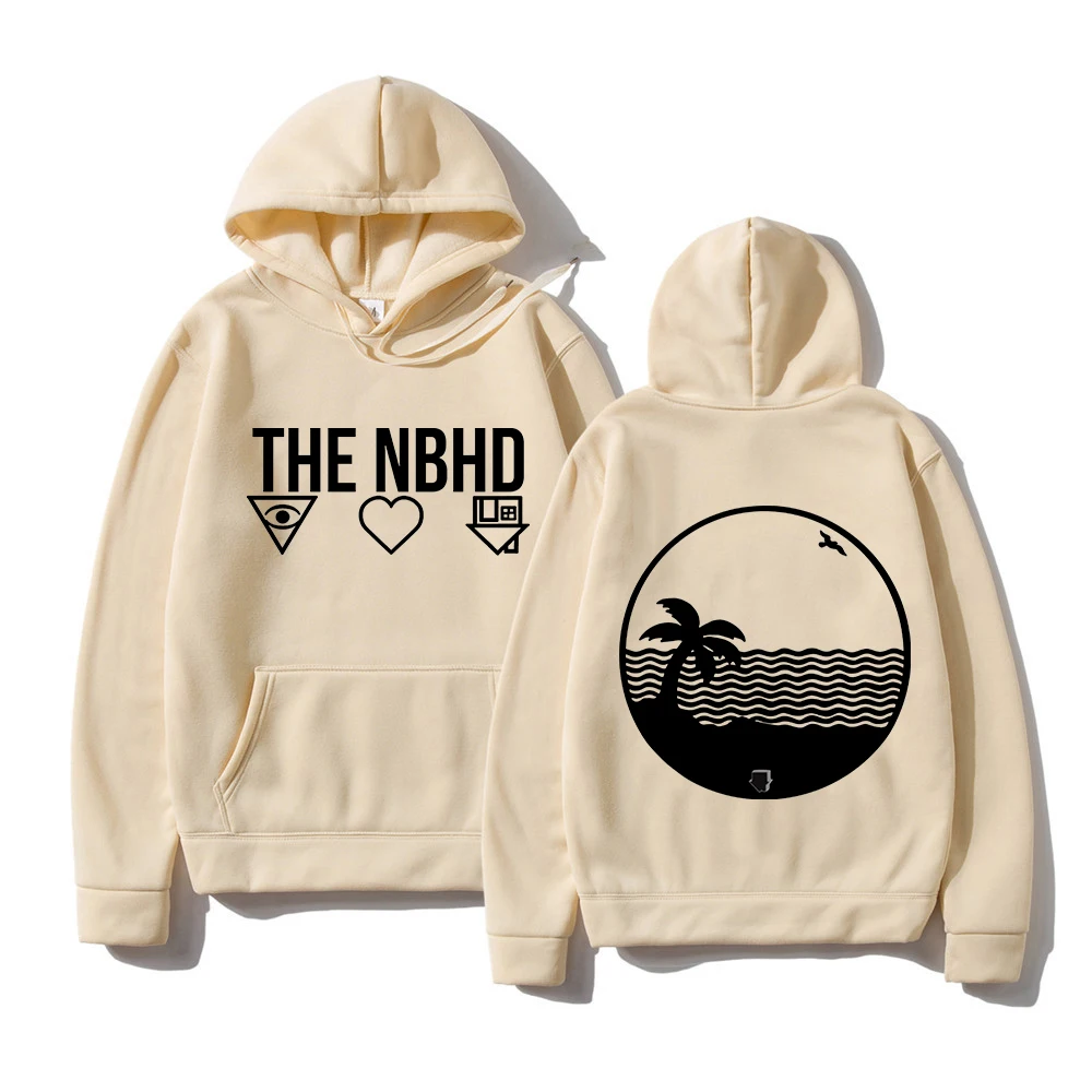 The Neighborhood NBHD Hoodies Long Sleeve Women/Men Sweatshirts Rock Band Heavy Mental Streetwear Hip Hop Style Graphic Clothing