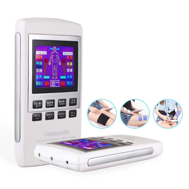 

Household Digital Meridian Physical Therapy Instrument Neck, Shoulder and Waist Medium and Low Frequency Electric Massage