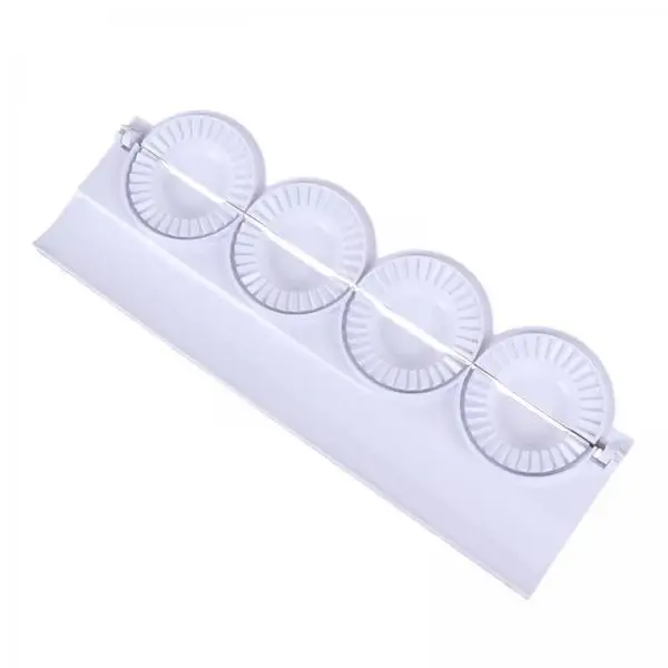 Manual Dumpling Press PP Plastic Easy Release Mold for Pierogi Empanadas Pie Ravioli Kitchen Tool