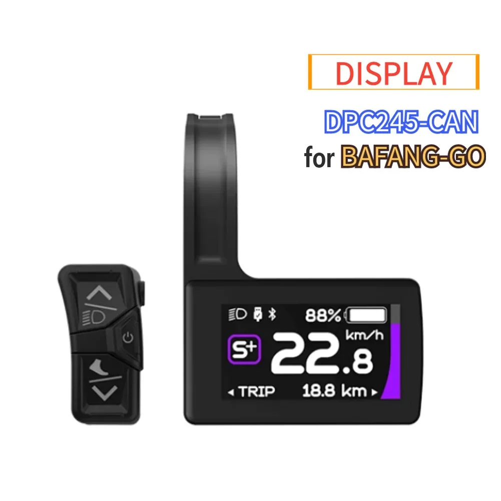 

1pc Ebike CAN Protocol Display For Bafang M560 M600 M510 M820 Electric Motor DPC245 Cycling Mileage Displays Ebike Accessories