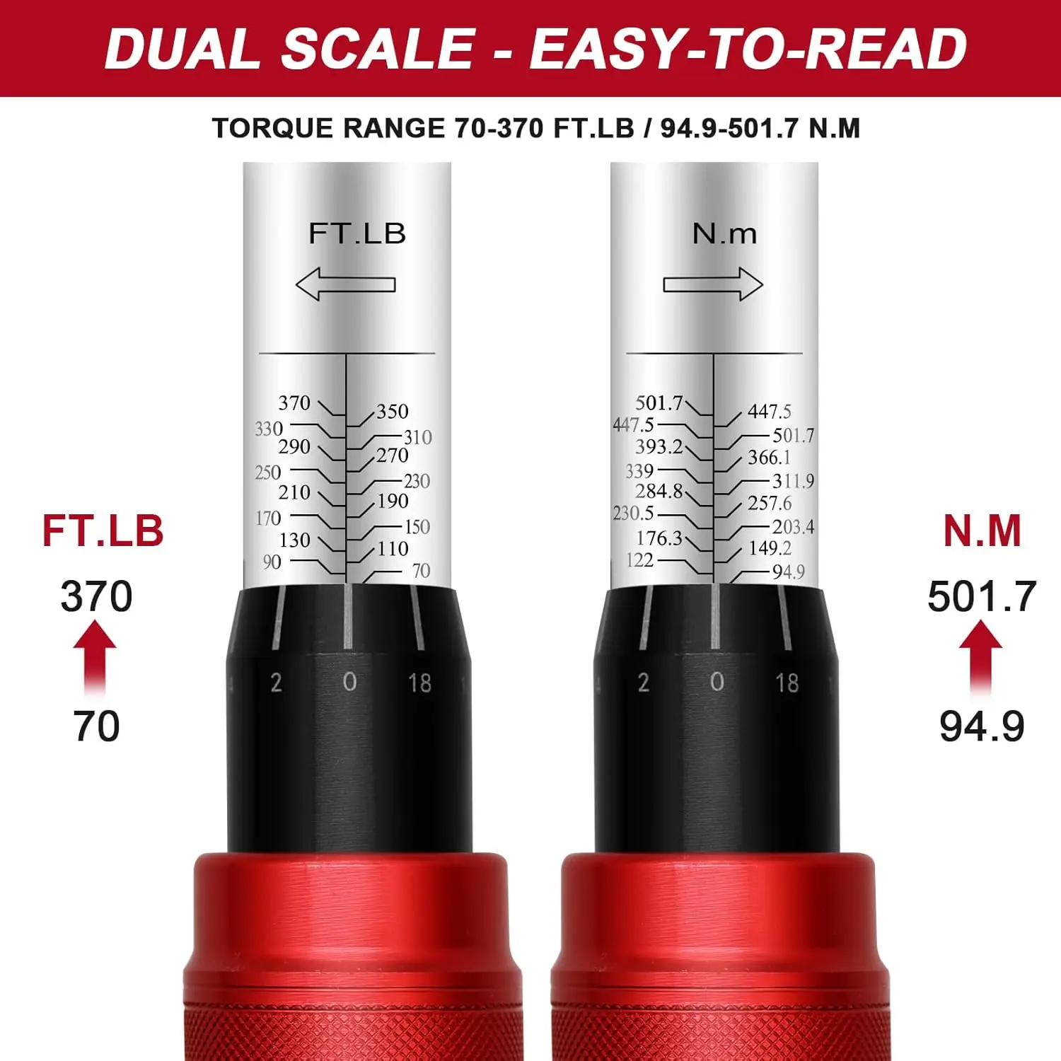300 ~ 1500 نيوتن متر 3% دقة 1 بوصة مفتاح عزم الدوران لشاحنة معدات الطرق الوعرة CDI منصة الحفر للمنازل