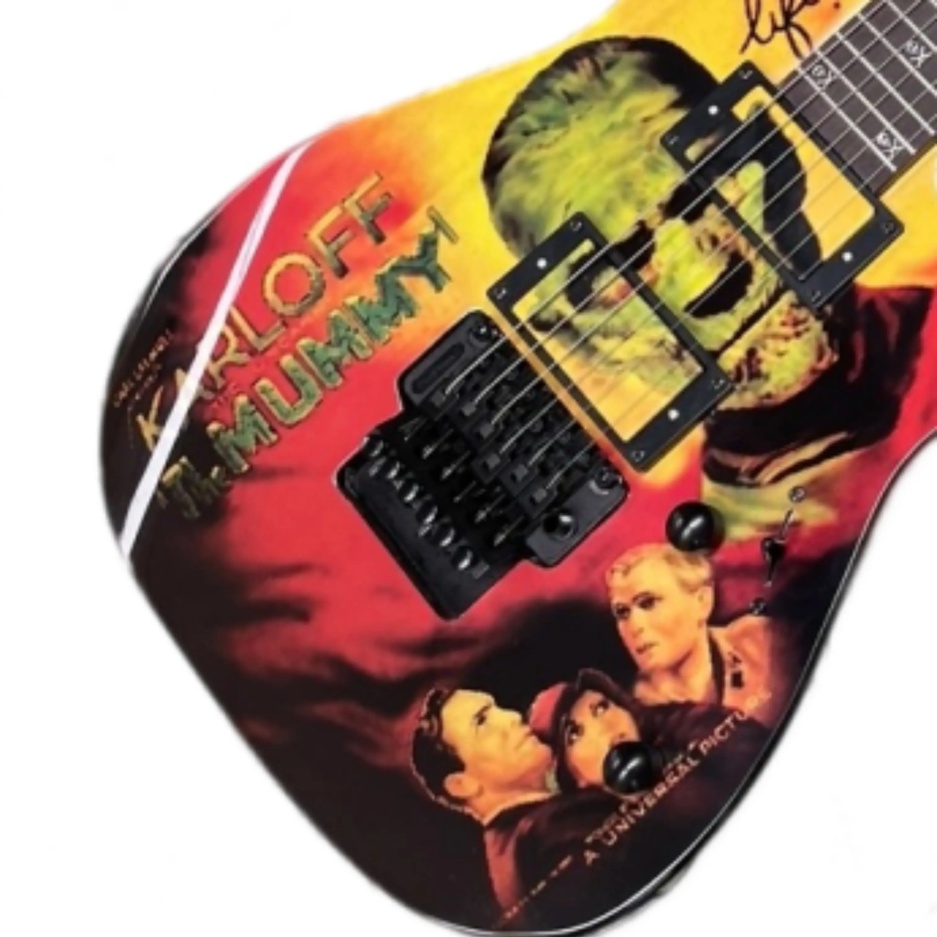 Vintage-Style Electric Guitar 24-Fret Rosewood Fingerboard Guitars,Offering Bright Tone Ideal For Live Performances Guitarra