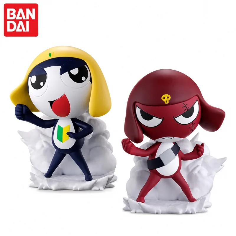 

In Stock Bandai Original Banpresto Keroro Gunso Keroro Action Figure Model Doll Brand New Boxed Anime Characters Toys Model