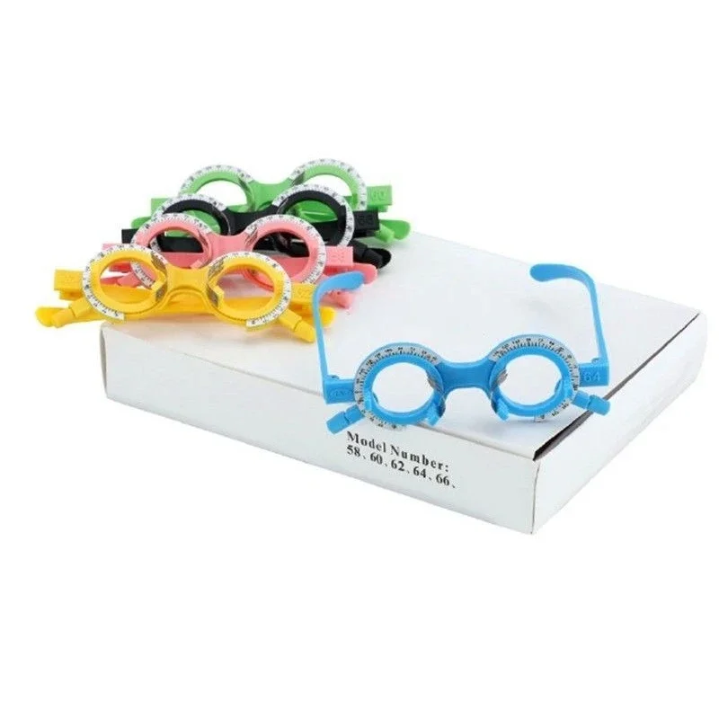 Glasses equipment, instruments, optometry test frames