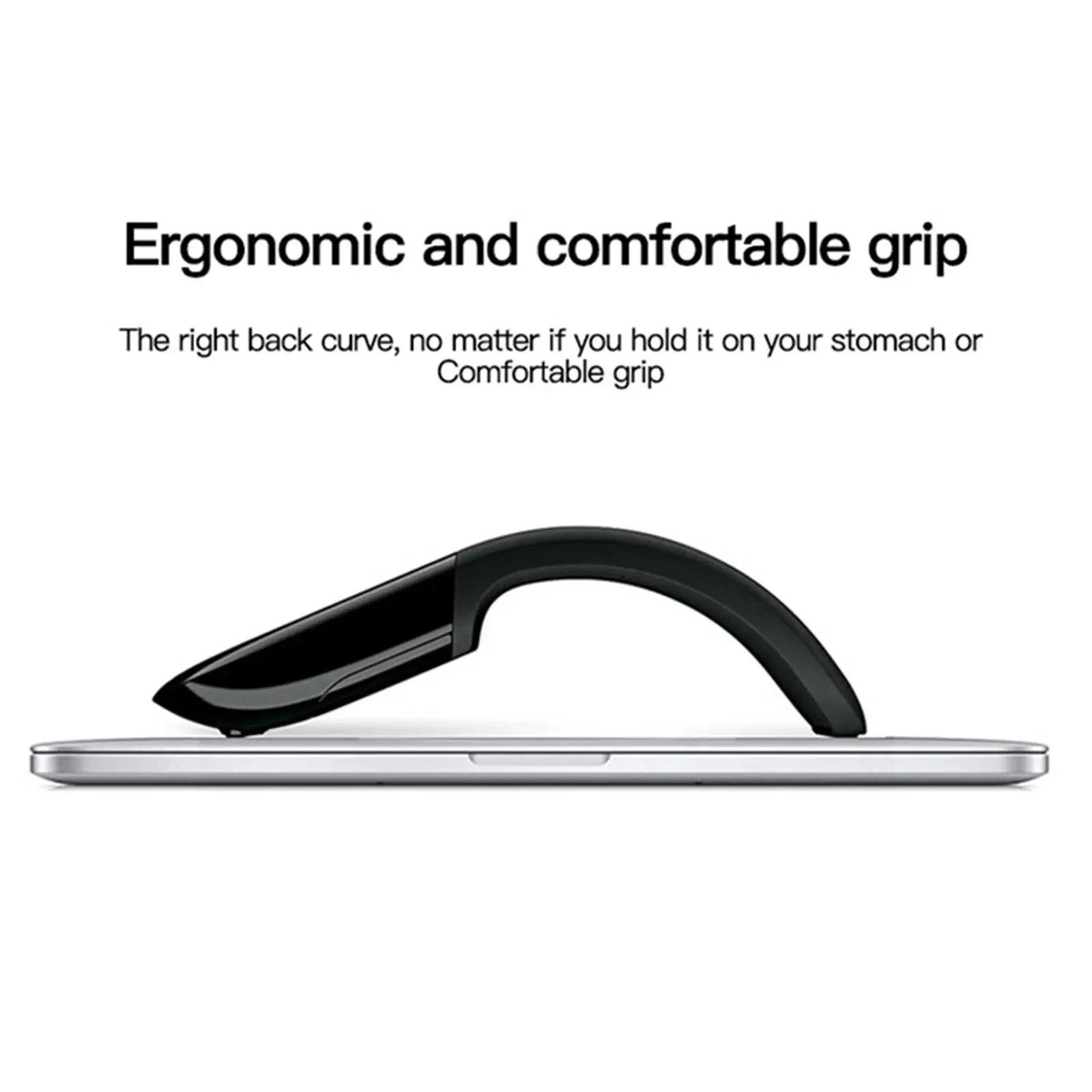 2.4 GHz Wireless Mouse Silent Click Ergonomics Mute for Tablet PC