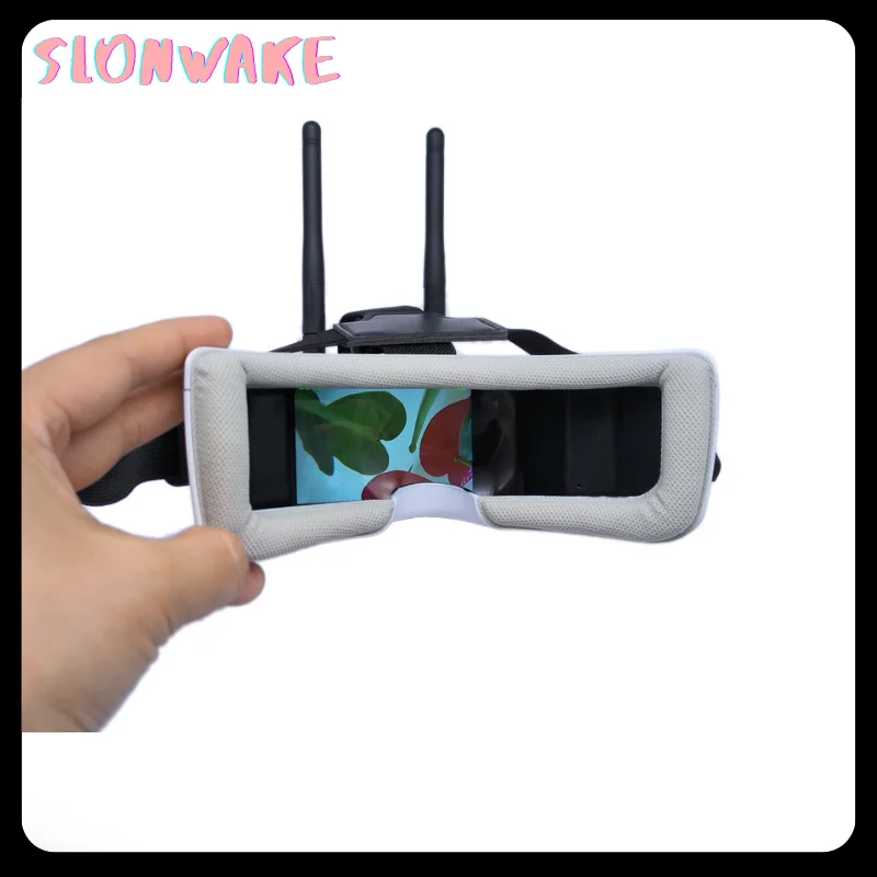 5.8G 48CH 3 بوصة 480*272 LCD فيديو سماعة HD المهنية RC FPV نظارات بناء في بطارية 1800mah ل FPV الطائرة بدون طيار أجهزة الاستقبال عن بعد