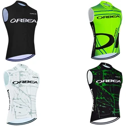 ORBEA ORCA-Maillot de vélo à séchage rapide pour homme, t-shirt d'équipe de cyclisme, coupe-vent, été, 2024