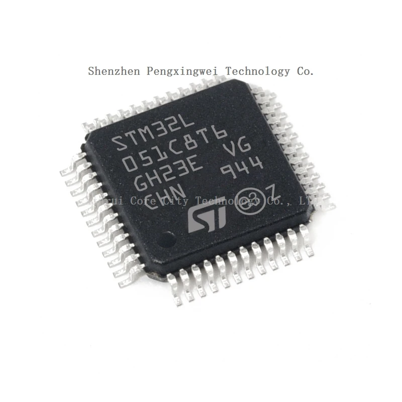 STM STM32 STM32L STM32L051 C8T6 C8T6TR STM32L051C8T6TR En Stock 100% Original Nouveau LQFP-48 Microcontrôleur (MCU/MPU/SOC) CPU