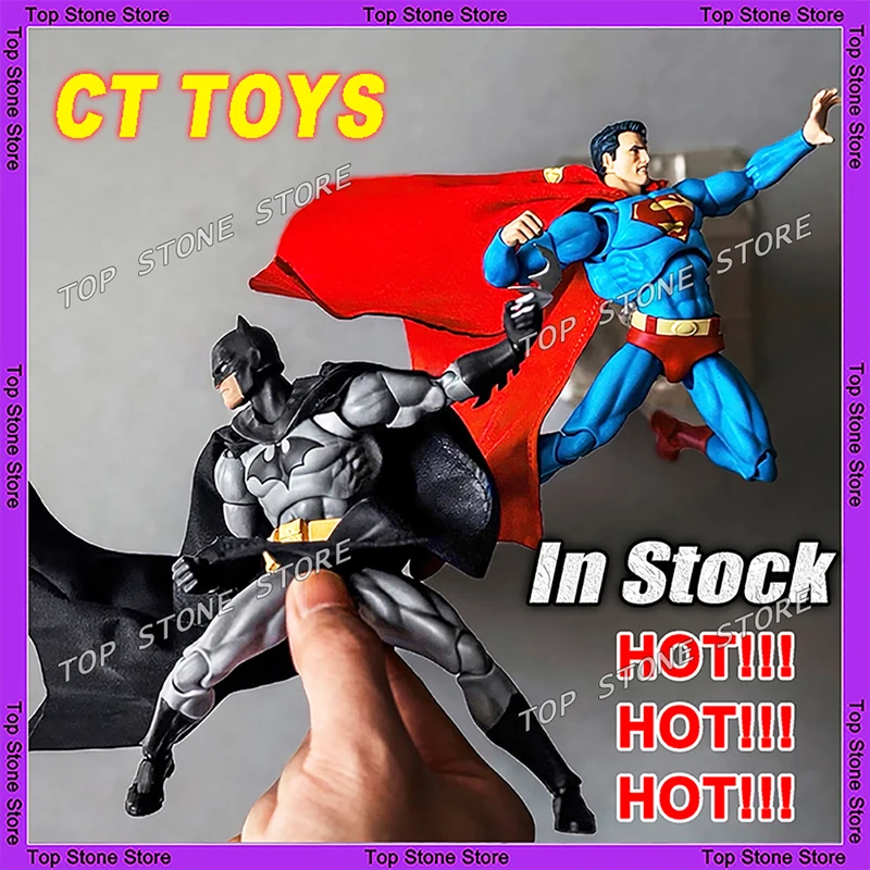 Figura de acción Mafex 117 126 de Batman vs Superman Hush de CT Factory, del cómic Dawn of Justice, modelo de figura de Clark Wayne de CT Toys.
