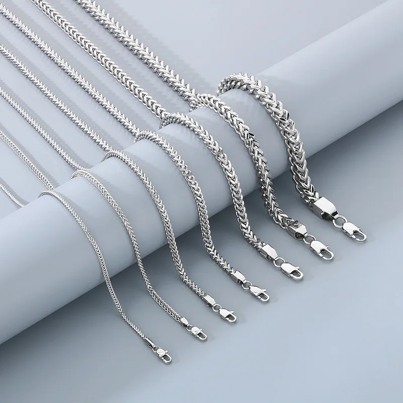 Trendy Unisex Dragon Bone Chain Necklace Gold Plated Hip Hop Rock Punk Titanium Steel Reversible Link Collier for Men Part