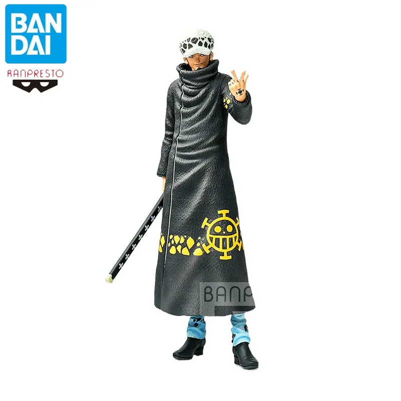 

Bandai Anime Banpresto ONE PIECE Trafalgar D.Water Law Exquisite craftsmanship Toys Action Figure Anime Figure Model HolidayGift