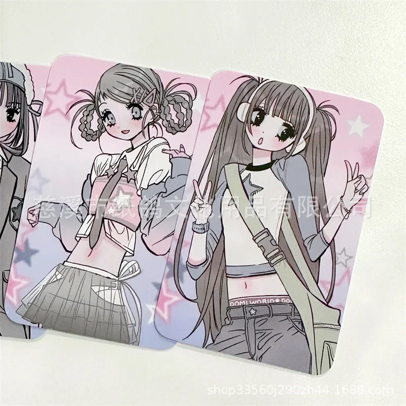 Korea style New 3-inch Small Card Sweet Asian Style Y2k Korean Girl Ins Style Photo Props