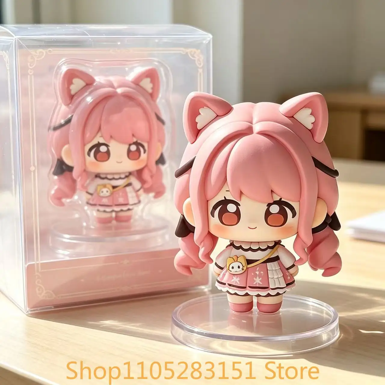 Infinity Nikki Anime Cosplay Q Version PVC Figure Model Statue Desktop Ornament Mascot Student Accessory Mascot Fans Gift view 2