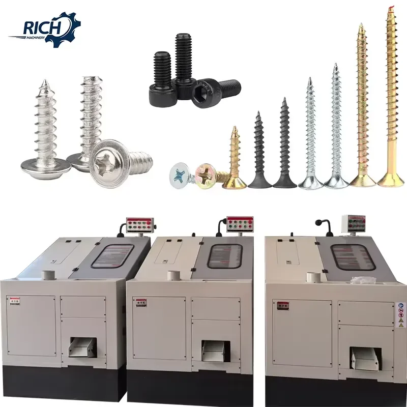 2026 Rich Brand Automatic Motor-Driven Carbon Steel Screw Making Machine Bolt Manufacturing Prices