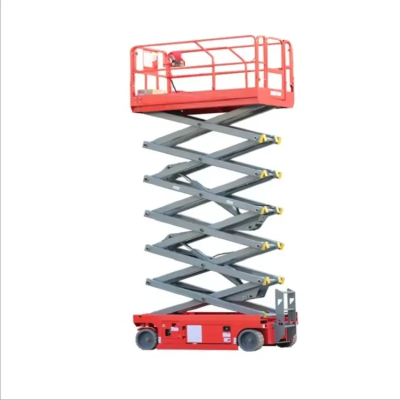 New Hydraulic Lifting Equipment Small Mobile Scissor Lift Safe Electric Lifting Platform for High-altitude Operations