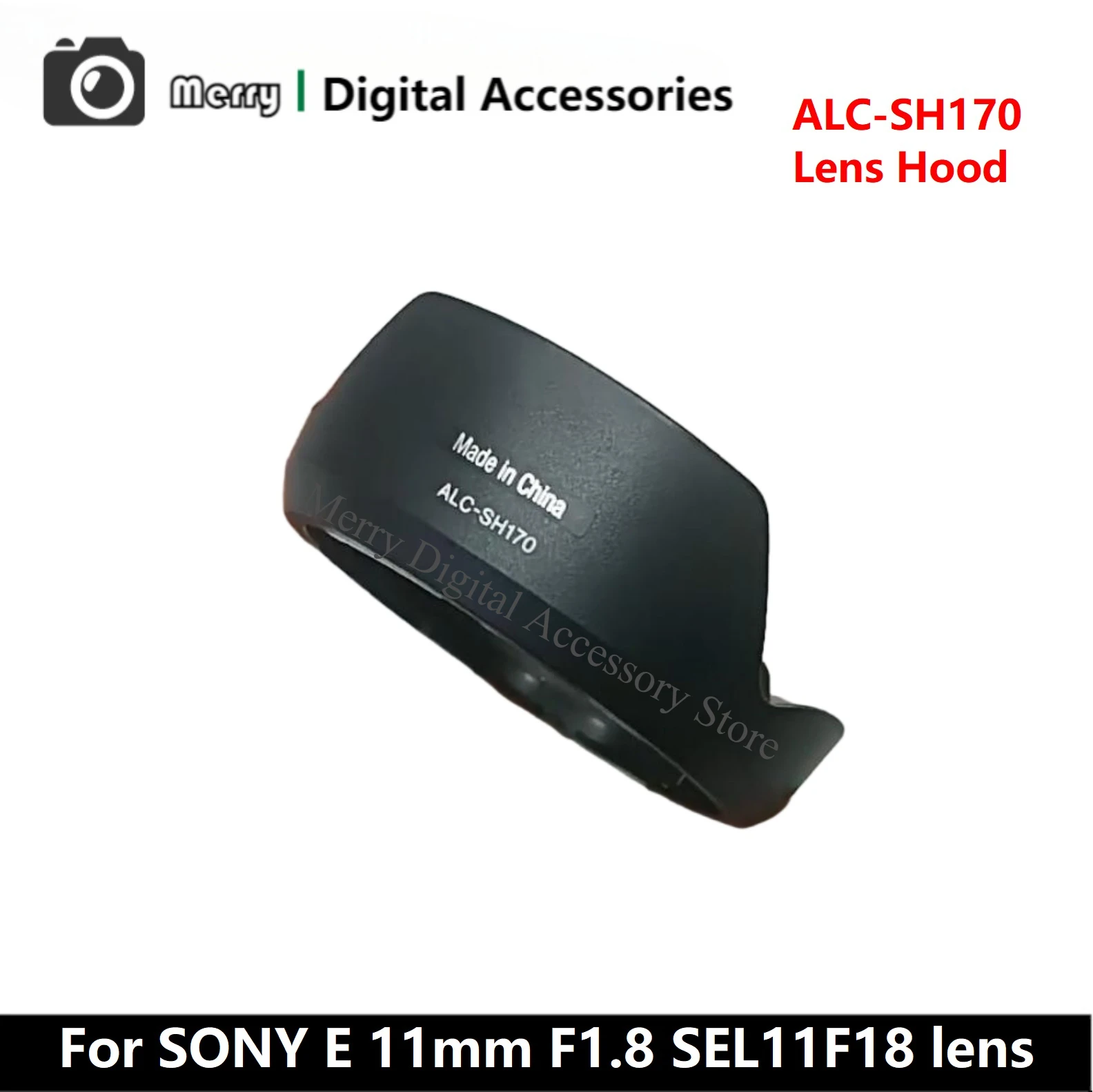 

New Original Genuine Front Lens Hood ALC-SH170 For SONY E 11mm F1.8 SEL11F18 Lens