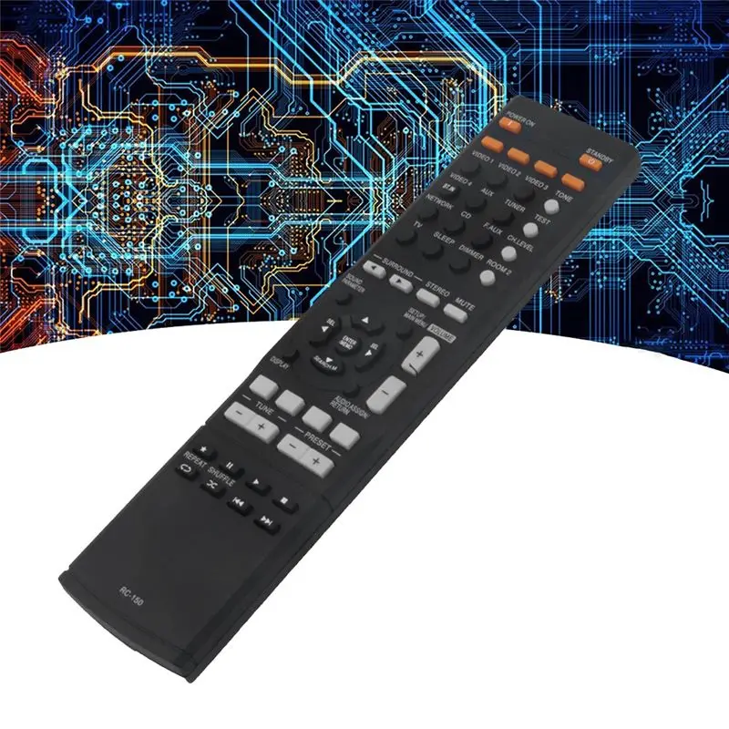 Y718A NU RC-150 Vervang de afstandsbediening voor AV-ontvanger R-507 R-607 R-807