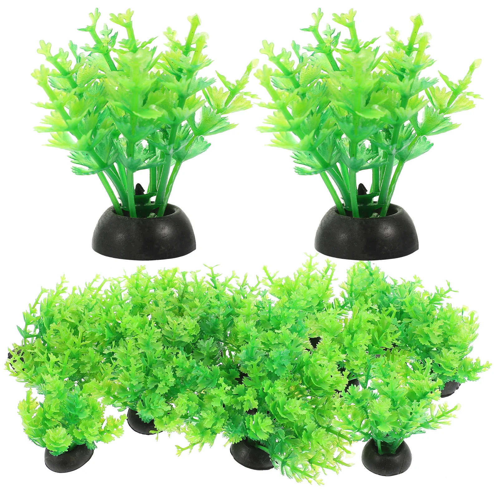 

20Pcs Lifelike Aquatic Water Grass Decor for Betta Fish Tank Durable Plastic Aquarium Plant Betta Fish Plants Small Plants