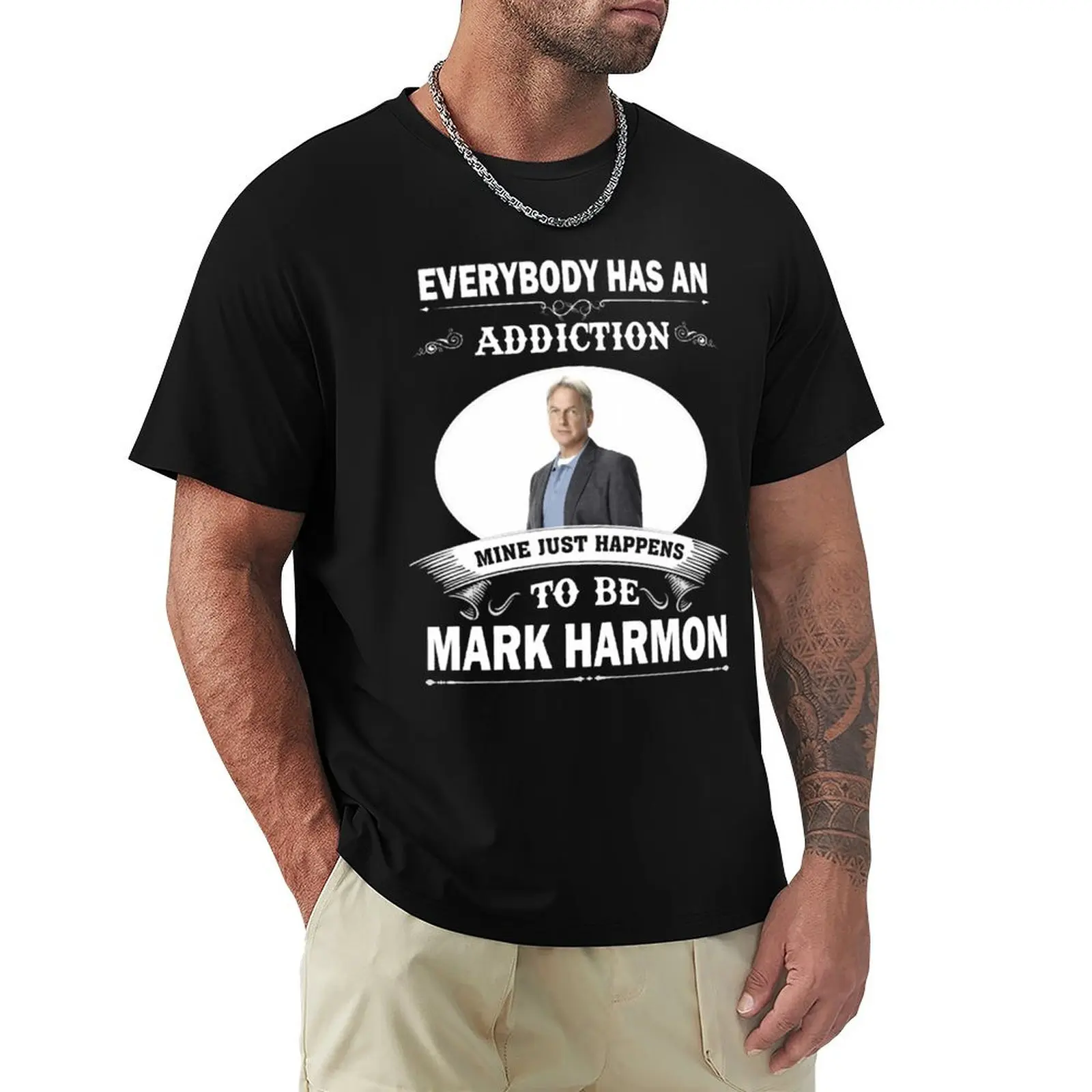 HAPPENS TO BE Mark actor Harmon T-Shirt UV Protection Outdoor Tee Shirt