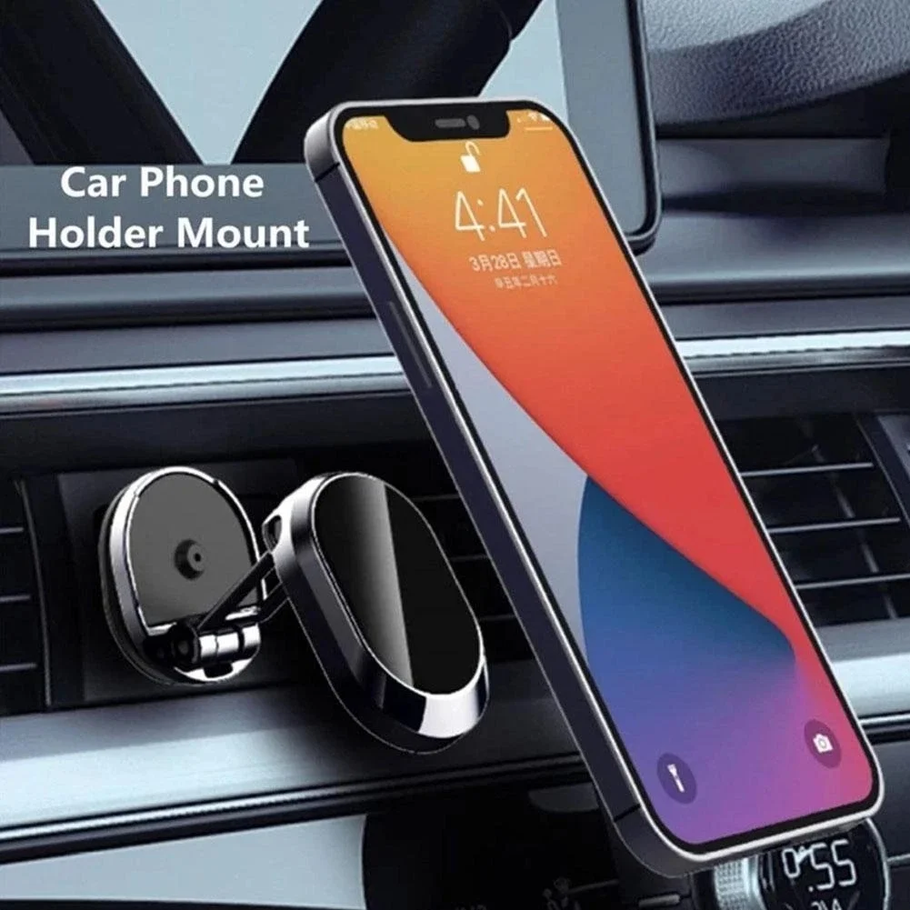

Car Phone Holder Magnetic Mount Air Vent Dashboard Windshield Stand For Phone Foldable Adjustable Car Bracket Navigation GPS