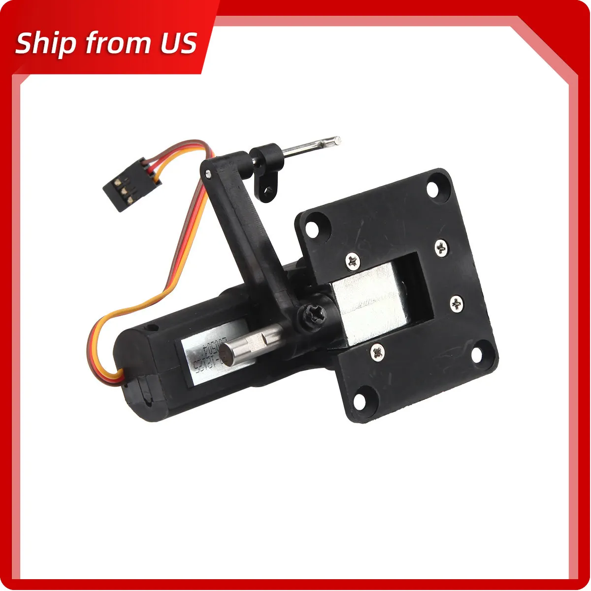 Train d'atterrissage à roue nasale rétractable sans service, 3kg, 1 bloc métallique e-retrait pour modèles d'avion RC