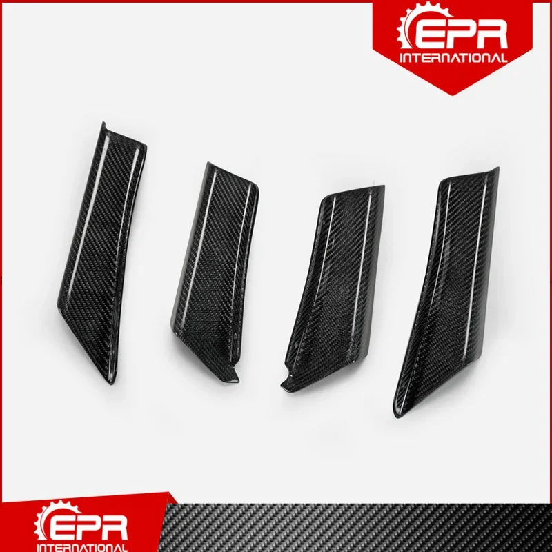 For Civic Type R FK8 EPA Type Carbon Fiber Front Bumper Canard FK8 Racing Part Front Splitter Body Kit EPA Canard Accessories