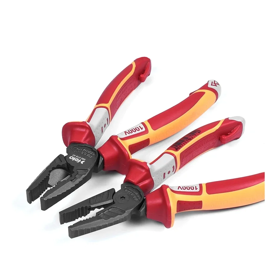 أداة السلامة فيلو 1000 فولت VDE كماشة معزولة للأسلاك والكابلات تصميم مريح 580 016 40 | 580 018 40 #3