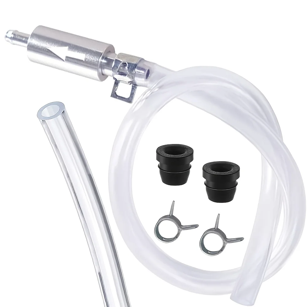 Brake Bleeder Hose- One Way Check Valve Tube Bleeding Tool Kit for Motorcycle Clutch