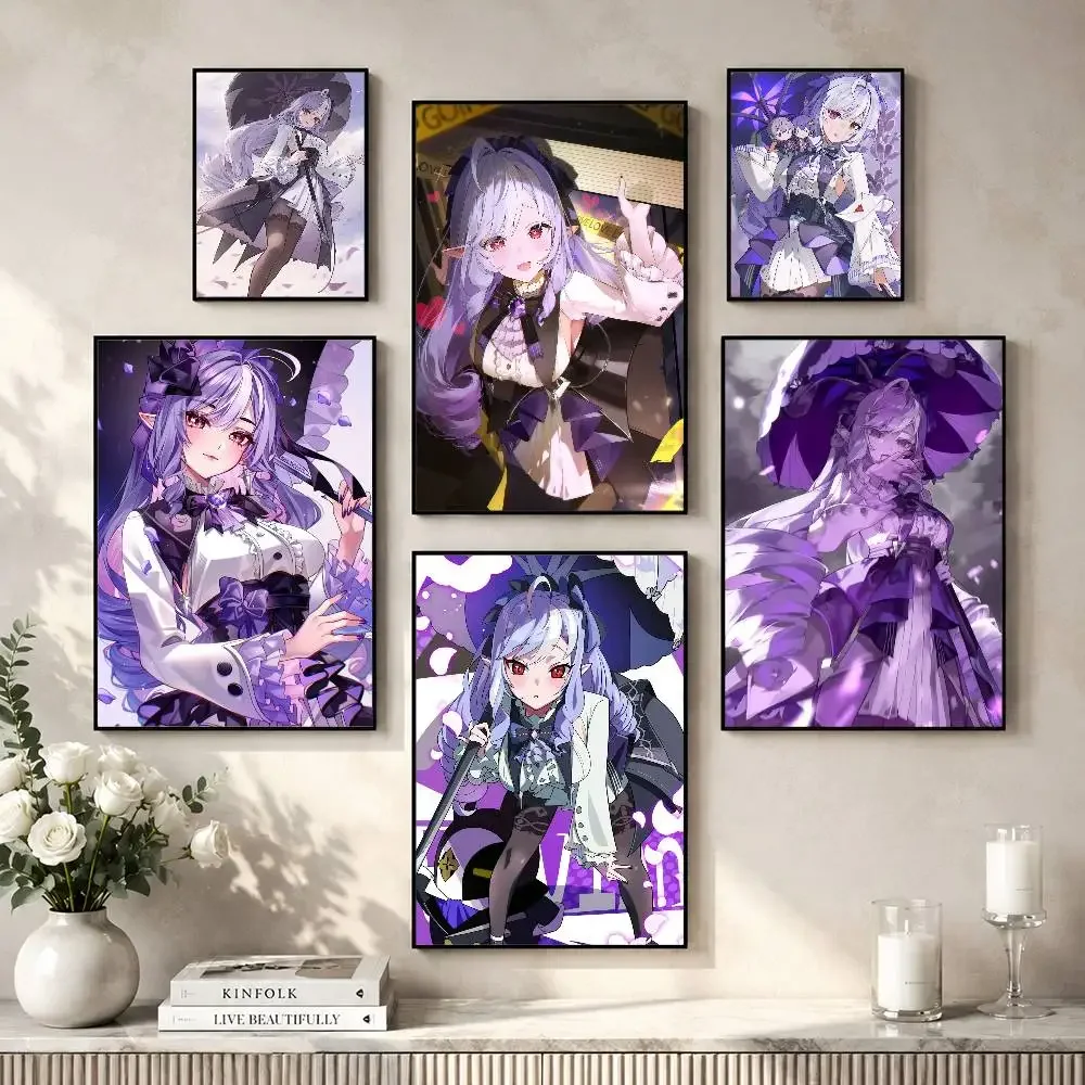 Cute Vivian Zenless Zone Zero ZZZ Poster Versatile HD Waterproof Wall Art Self-Adhesive Decor for Any Space Ideal Gift