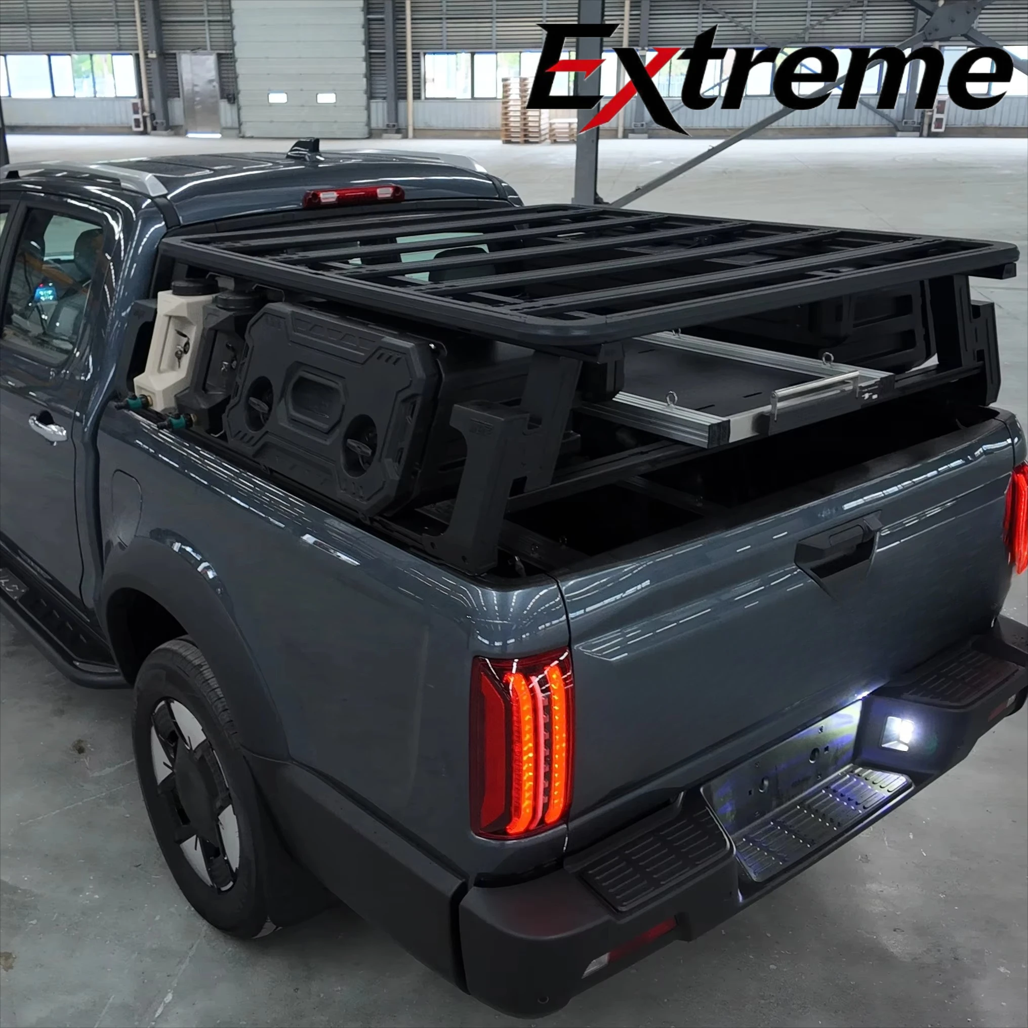 Aluminum Pickup Truck Bed Rack Truck Roll Bar for Fishing