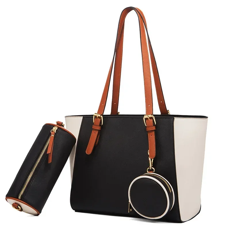 The new fashionable large-capacity three-in-one killer bag is a simple one-shoulder cross-armpit women\'s bag tide Casual Tote