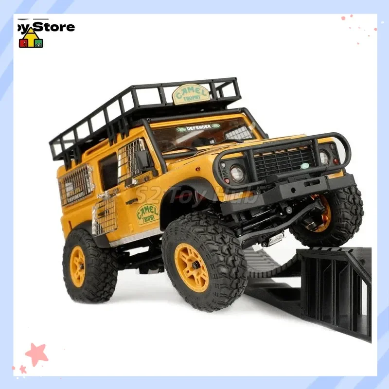 Piastra di Protezione Inferiore in Metallo Rcdream per Telaio e Assale, per Auto RC Crawler Fcx24m Camel Cup Defender Discovery Range Rover