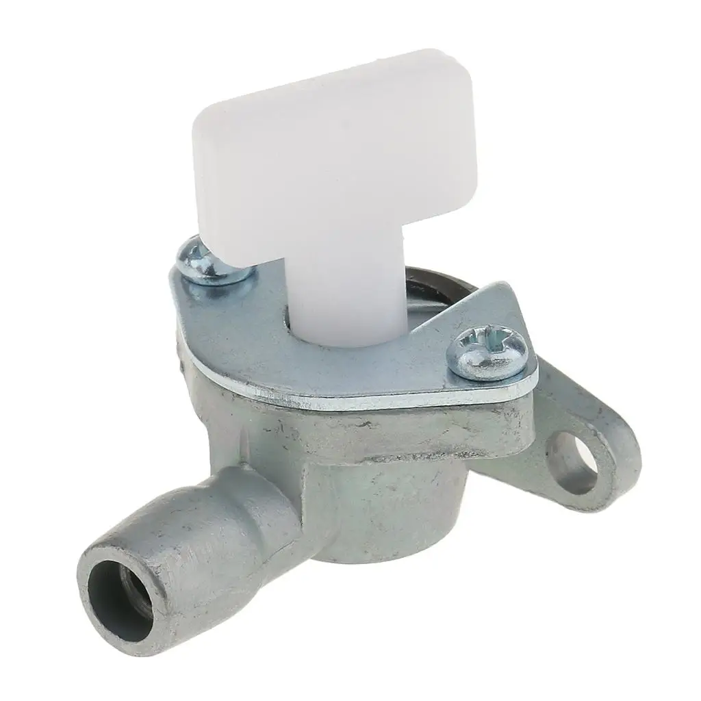 

Gas Petcock Switch Shut Off Valve for 2 Stroke ATV Pocket Bike - Silver