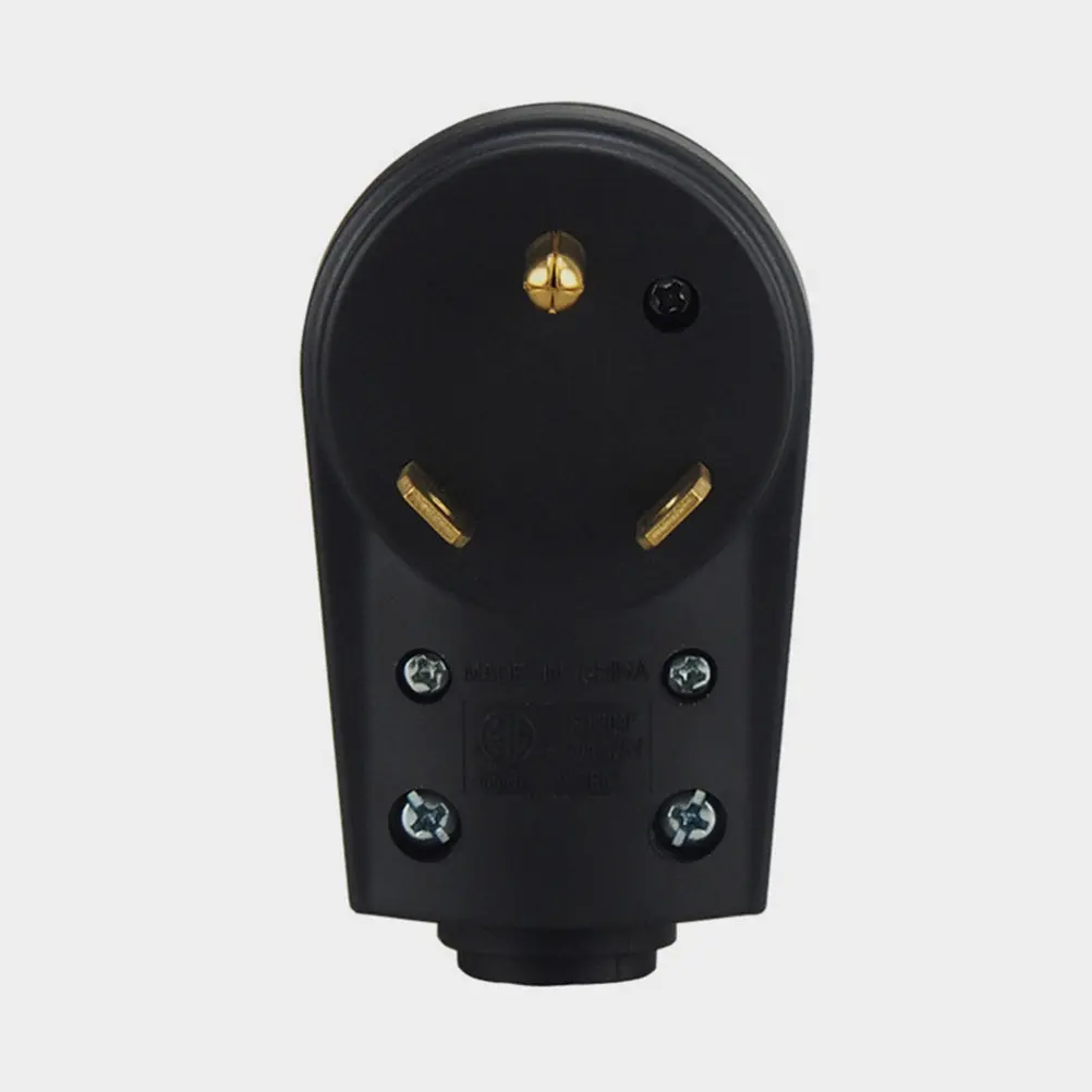 

30 Amp Rv Plug Male with Handle Detachable Design 5 Square Meters Wire Support W Neutral X Thermal Conductor Stable