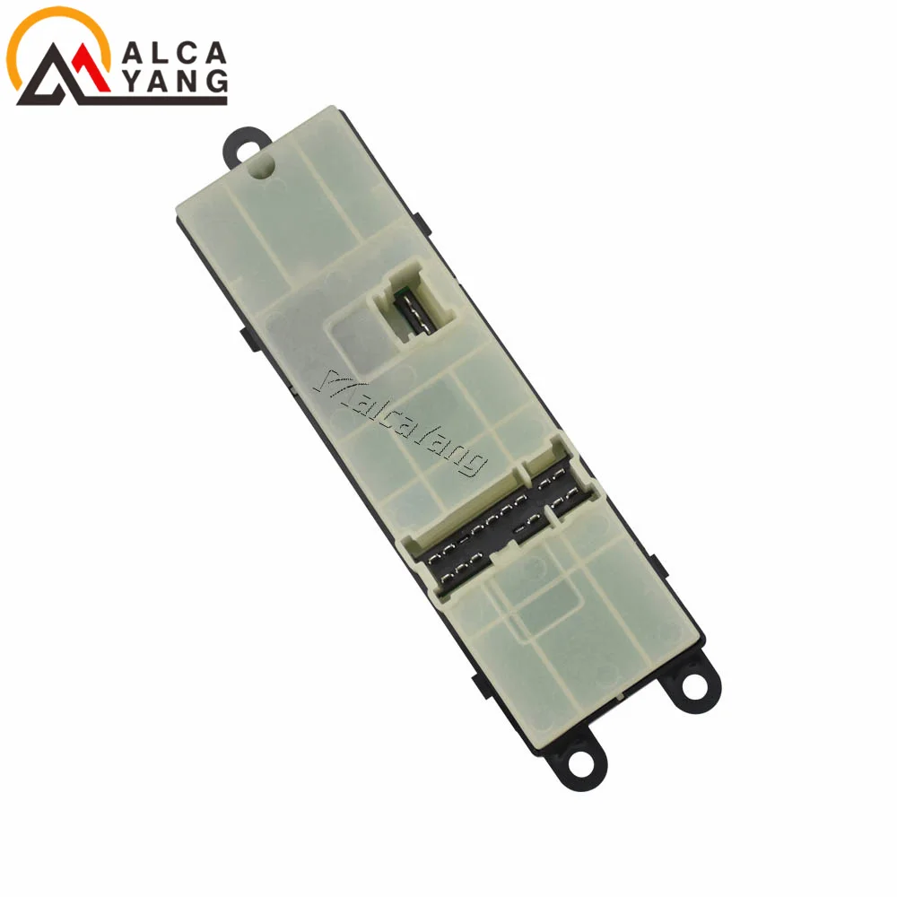 Interruptor de ventana eléctrica, interruptor principal de ventana eléctrica para Nissan Pathfinder Note Qashqai + 2 I 25401-BB65B 25401BB6