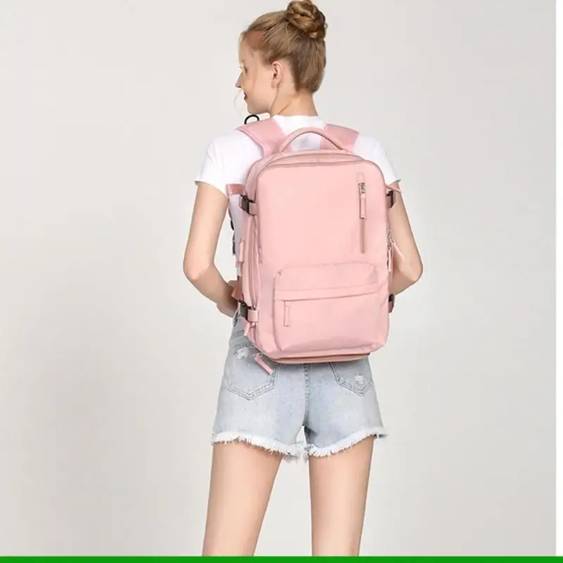 U55C حقيبة الظهر المشي لمسافات طويلة على ظهره للماء الرياضة في الهواء الطلق حقيبة مدرسية عادية Daypack #3