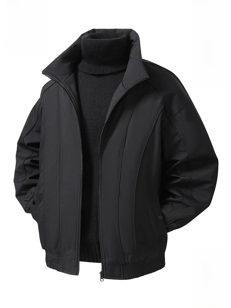 

Зимняя повседневная мужская утепленная хлопковая куртка Paul Frank с воротником-стойкой, теплая верхняя одежда для отдыха, молодежная модная модель из полиэфирного волокна