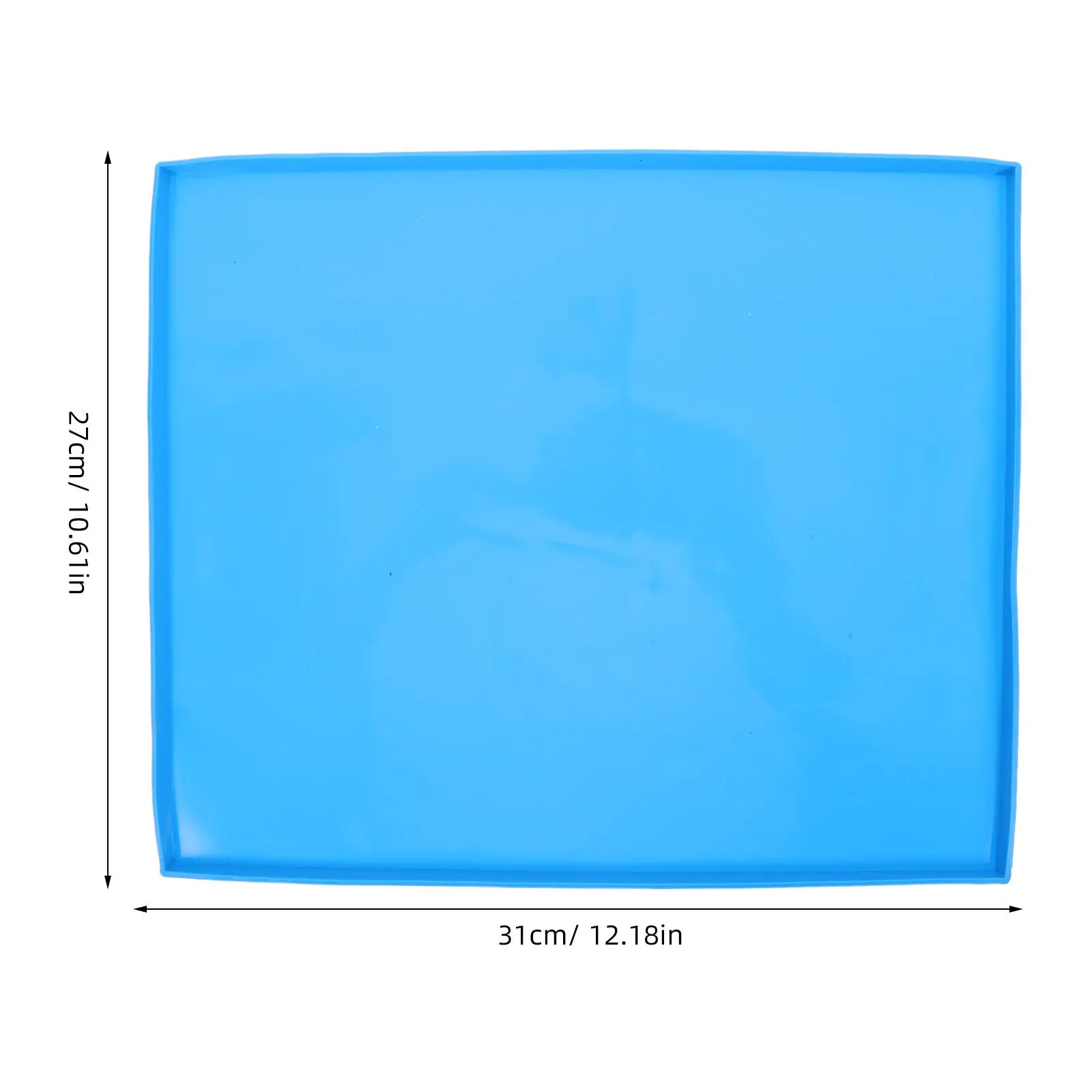 6Pcs Silicone Food Dehydrator Mats High Temp Nonstick Rectangle Trays 12.2x10.6 Inch Reusable Fruit Drying Pads Oven