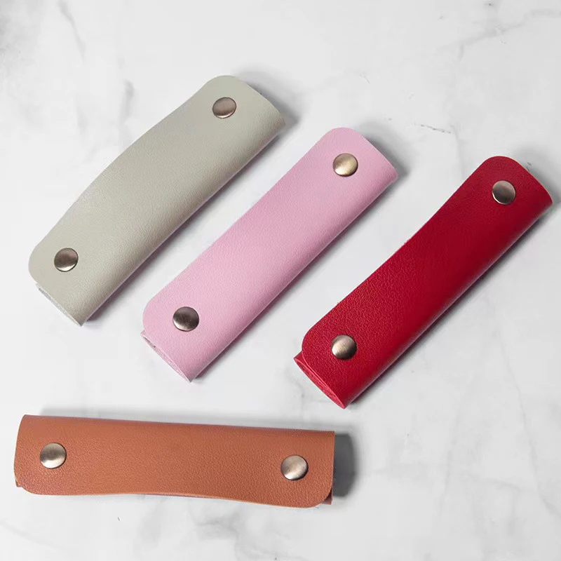 Gurt für Koffergriff, Schutzabdeckung, Schultergurt-Polster, Taschenzubehör, Leder-Gepäcktaschen-Griffumwicklung, Ersatz – Detail 2