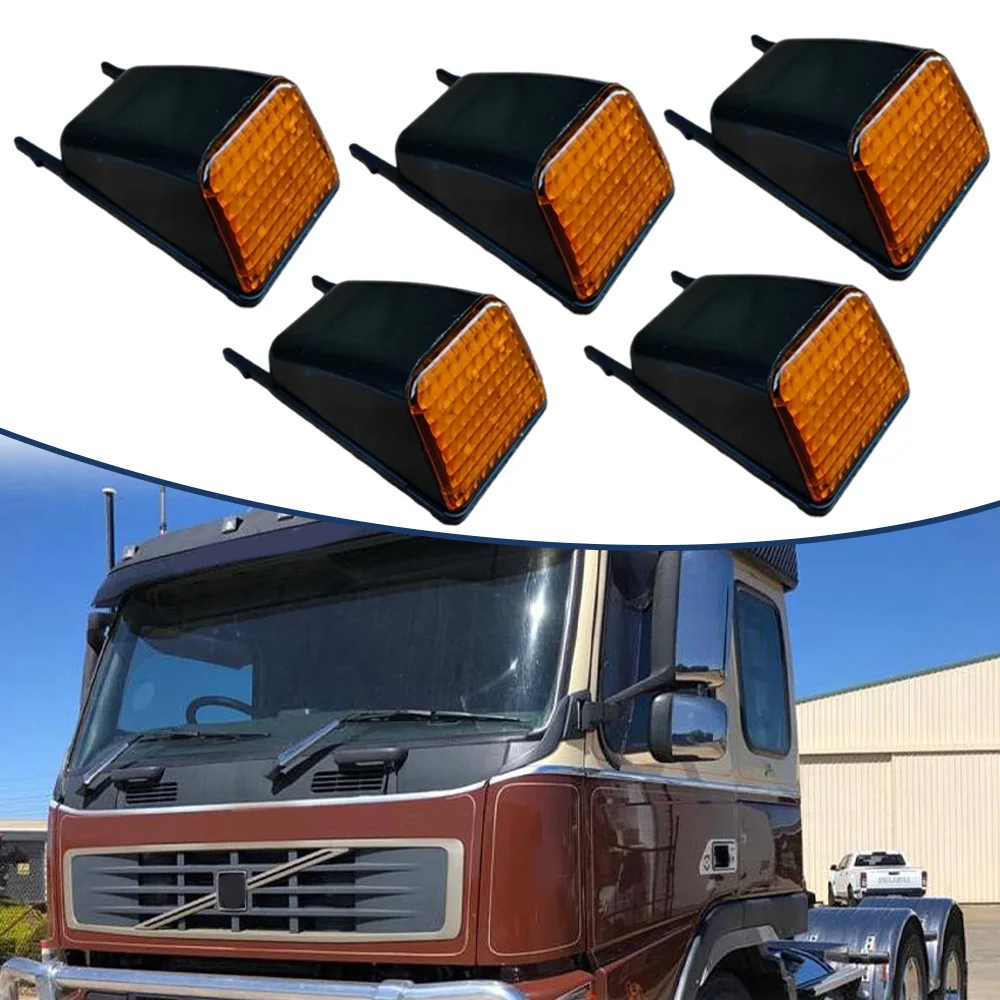 

5 Pcs Truck LED Sun Visor Lamp Top Lights Signal Light Replacement 20425484 20398824 For European Volvo FH12 FH16 FM9 FM12 NH12