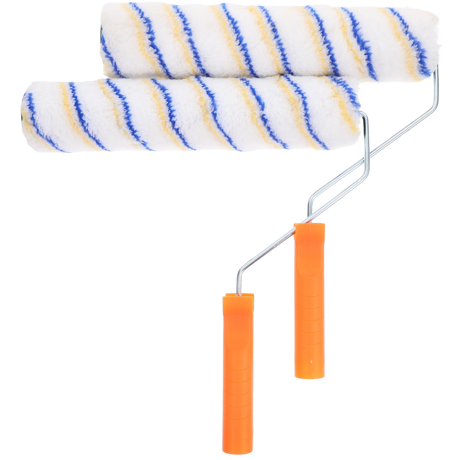 

2Pcs Wall Paint Roller Brush Small Size High Quality Paint Brush Tool Smooth Finish for Home Wall Ceiling Painting Decoration